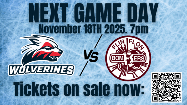 Wolverines Double Header Versus Flin Flon Nov 18/19 7pm